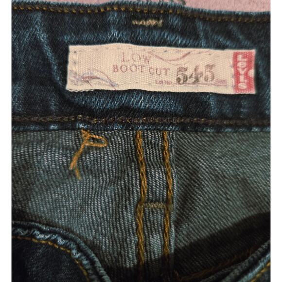 Levi's  Women's 545 Boot Cut Jeans Size 12 - Picture 7 of 8